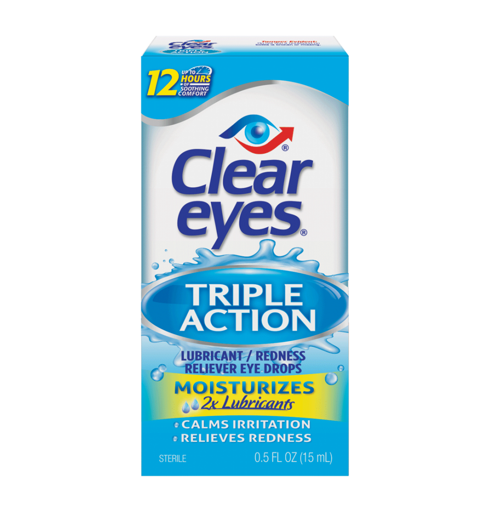 CLEAR EYES TEARS TRIPLE ACTION Armstrong Health Care