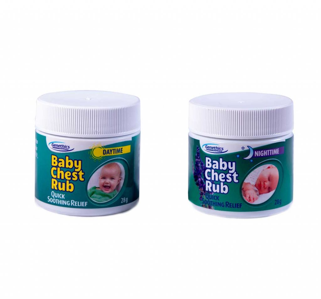 BABY CHEST RUB NIGHT TIME 28G Armstrong Health Care